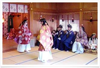 徳山神社の元服式の画像３